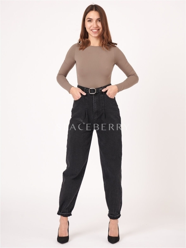 Женские широкие джинсы, модные бананы