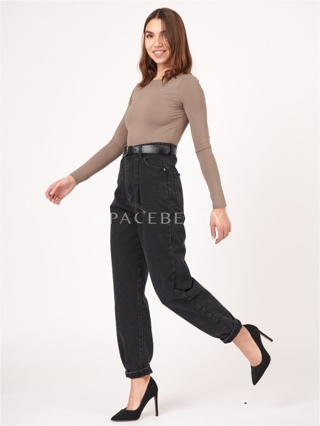 Женские широкие джинсы, модные бананы